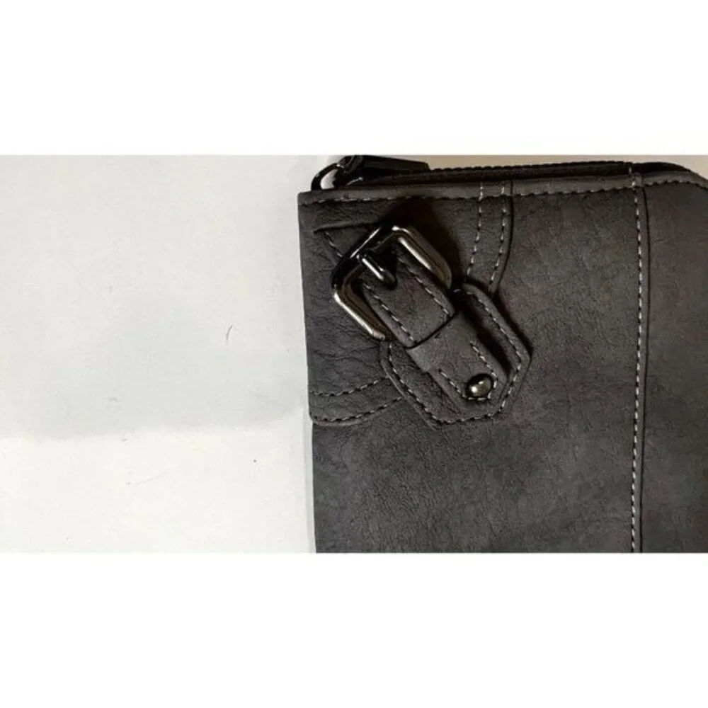 Compact Wallet For Women Multiple Card Slots And Exterior Zipper Pocket‎
